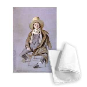  Portrait of Samuel Palmer (pen & ink, w/c   Tea Towel 