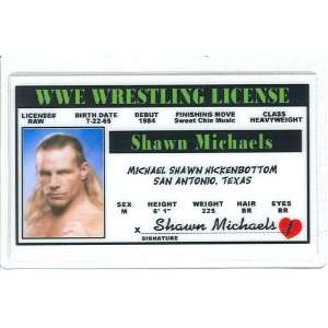 Shawn Michaels   WWE   Collector Card