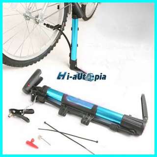 Mini Alloy Bike Bicycle Inflatable Tyre Tire Air Pump  