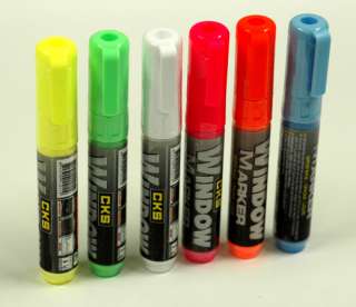 Large Colors Marker Pen Liquid Chalk LED Fluorescen Writing Board 