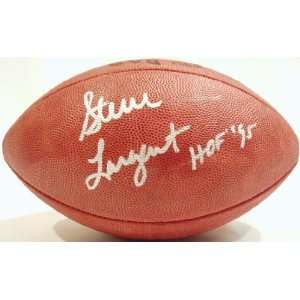 Steve Largent Signed Ball   with 95 Inscription