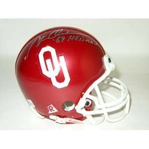 Steve Owens Oklahoma 69 Heisman Mini Helmet
