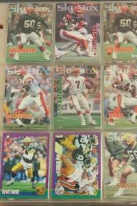 Vintage Lot Football Trading Cards Cowboys Redskins  