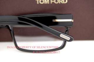 New Tom Ford Eyeglasses Frames 5013 B5 SOLID BLACK Men  