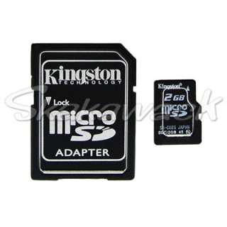 2GB Kingston MicroSD Memory Card   Micro SD 2 G GB GIG  