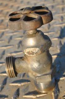   Vintage McDonald Hit & Miss Gas Engine Brass Water Drain Valve  