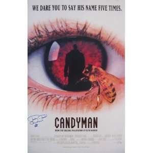  Tony Candyman Todd Autographed 21x33 Movie Poster