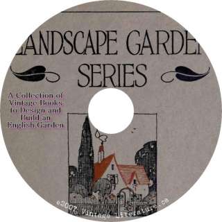 Landscape Garden Magazine {10} Vintage Books on CD  