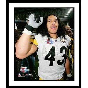Troy Polamalu Pittsburgh Steelers Super Bowl XL Champions 