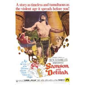  Samson and Delilah (1949) 27 x 40 Movie Poster Style A 