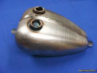 MUSTANG 3.3 GAL GAS FUEL TANK FOR HARLEY CHOPPER BOBBER  