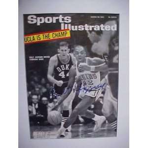 Walt Hazzard Autographed Signed March 30 1964 Sports Illustrated 