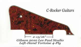   LP Left Hand Tortoise 2010 Studio Model P90 Pickguard Gibson Project