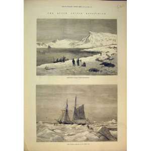   1879 Dutch Arctic Zeeuwsche Uitkyk Willem Barents Ice