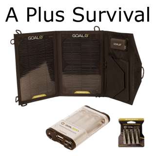 Goal Zero Guide 10 Plus Adventure Kit Solar Panel, Power Supply 