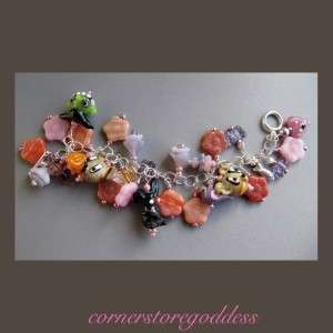 Cornerstoregoddess Easter Bunny Foo Foo Charm Bracelet  