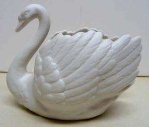 GOEBEL White Porcelain SWAN W.GERMANY VINTAGE  
