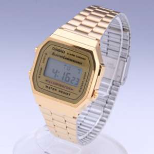 Casio GOLD Vintage Digital Watch A168WG 9 A168WG New  