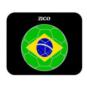  Zico (Brazil) Soccer Mouse Pad 
