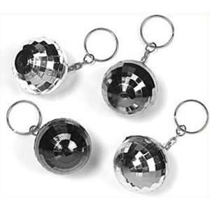  Lets Party By Disco Ball Keychains 