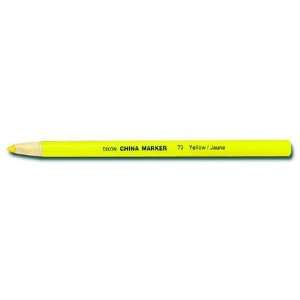  Grease Pencil Dixon China Marker. 72 Each Yellow. #73 