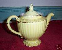 HALL 6 CUP TEAPOT   GOLD MARK HALL 099   MADE IN USA  