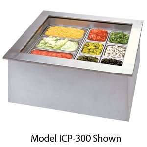   ICP 100 One Pan Drop In Ice Cooled Cold Food Well