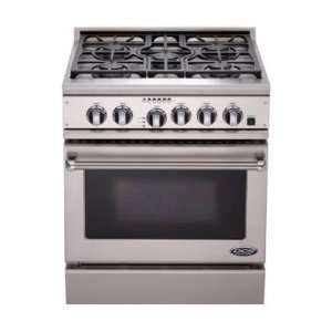   Steel Freestanding Dual Fuel Range 