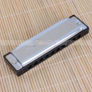   Swan Metal 10 Holes Key Of C Harmonica with Case High Quality  