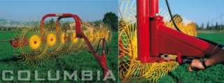 This Listing is for a Sitrex TR6 Pull Type Hay Rake for Tractors 