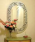 VINTAGE UNIQUE LARGE MIRROR MUSIC NOTE ARTIST WALL DECOR ~NICE