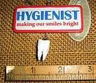   Dentist Hygienist Making Our Smiles Bright With Tooth Sign Ornament