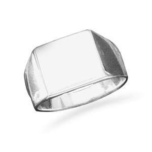  Square Engravable Ring Jewelry