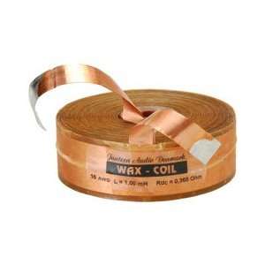  Jantzen 1.0mH 16 AWG Copper Foil Wax Coil Electronics