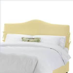   Slipcover Upholstered Headboard In Twill Natural