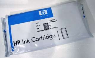 Genuine HP 70 Cyan Ink Cartridge C9452A Designjet Z2100 Z3100 OEM 