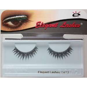  Elegant Lashes D413 Decorated Eyelash (Natural False Eyelashes 