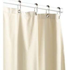 Suede Sand Fabric Shower Curtain Light Beige Faux Suede  