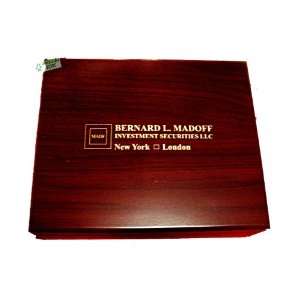  Bernard Madoff Cigar Box Collectible Humidor Everything 