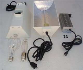 600 Watt Hydroponic Kit E ballast TWO BULB MH & HPS  