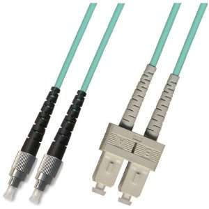   10gb 10 Gigabit Multimode Duplex Fiber Optic Cable (50/125)   FC to SC