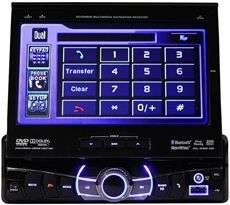 Package Dual XDVDN9131 In Dash 7 Car AM/FM/DVD GPS Receiver w 