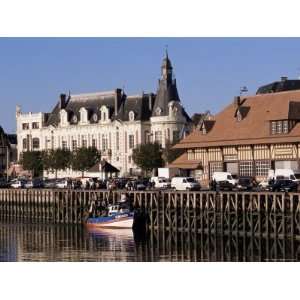  Waterfront and Fish Market, Trouville, Basse Normandie 