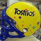 tostitos wavy lays potato chips huge inflatable football helmet sign