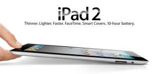 NEW 64GB Apple iPad 2 WIFI Tablet Unlocked Black 64G  