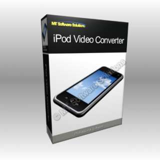 Convert AVI DVD to iPod iPhone 3 4 Nano Video Software  
