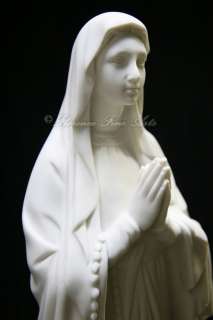   of Lourdes Virgin Mary Italian Statue Sculpture Vittoria Italy  
