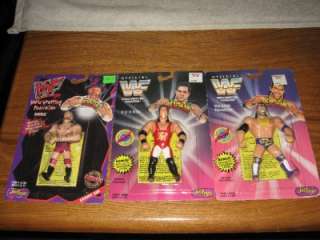   Action Figure Lot WWF WWE WCW Jakks Pacific Titan Sports Justoys