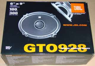 JBL GTO928 GRAND TOURING 6x9 2 WAY LOUDSPEAKERS (PAIR) 050036930345 