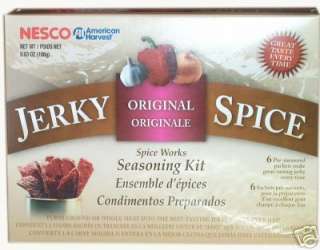 Nesco BJ 6 Jerky Works Original Flavor 6 Pack Seasoning  